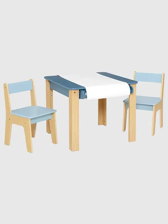 Tafel- en 2-stoelenset voor peuters