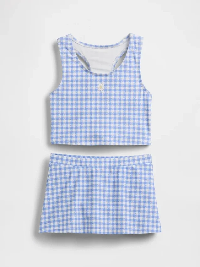 Tankini & skort zwemset voor kinderen