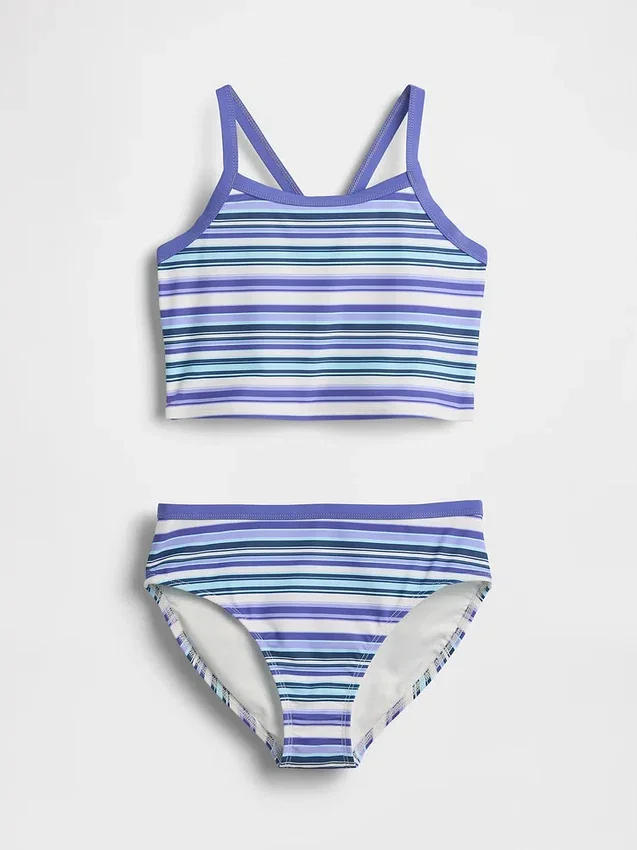 Tankini-zwempak voor kinderen, tweedelig