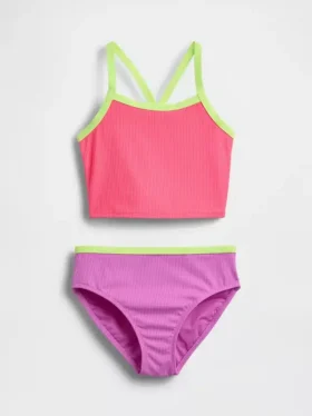 Tankini-zwempak voor kinderen, tweedelig