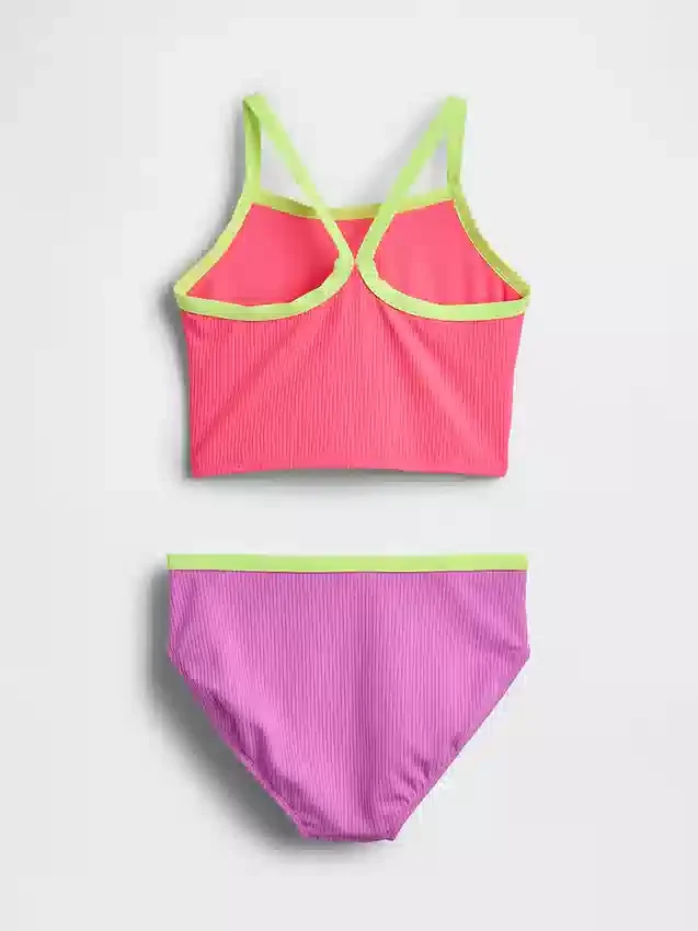 Tankini-zwempak voor kinderen, tweedelig