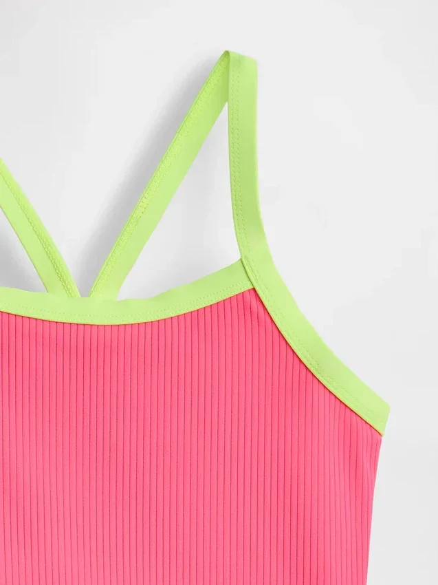 Tankini-zwempak voor kinderen, tweedelig