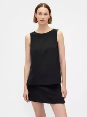 Tanktop met boothals
