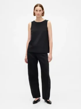 Tanktop met boothals