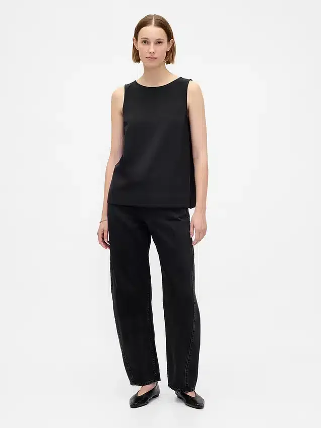 Tanktop met boothals