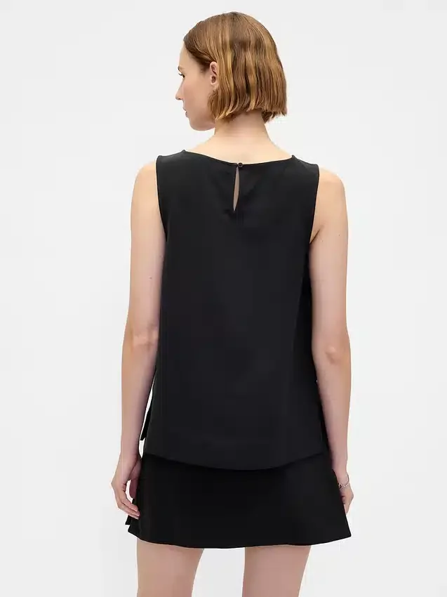 Tanktop met boothals