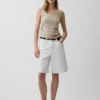 Tanktop met veelkleurige ribbel