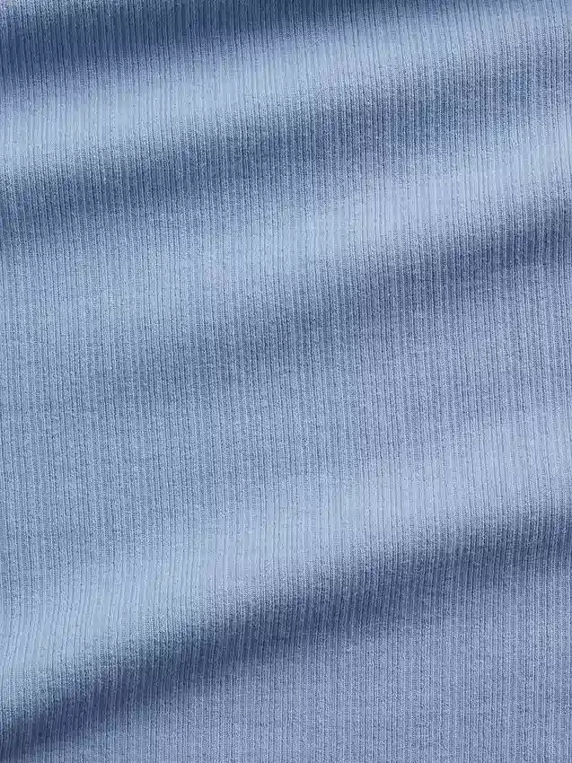Tanktop met veelkleurige ribbel