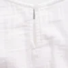 Tanktop van katoenen gaas met racerback