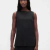 Tanktop van linnenmix