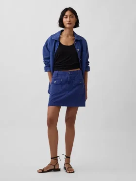Tanktop van linnenmix
