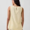 Tanktop van linnenmix