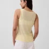 Tanktop van linnenmix
