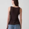 Tanktop van linnenmix