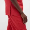 Tanktop van linnenmix