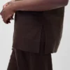 Tanktop van linnenmix