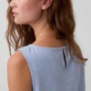 Tanktop van linnenmix
