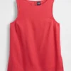 Tanktop van linnenmix