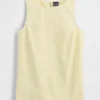 Tanktop van linnenmix