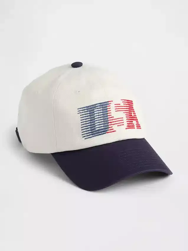Team USA-baseballpet voor volwassenen