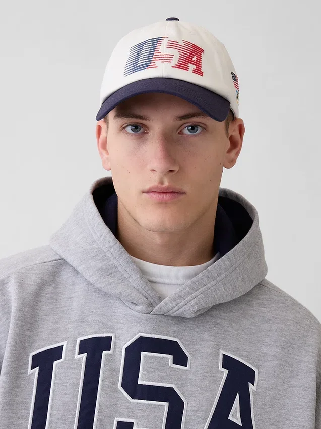 Team USA-baseballpet voor volwassenen