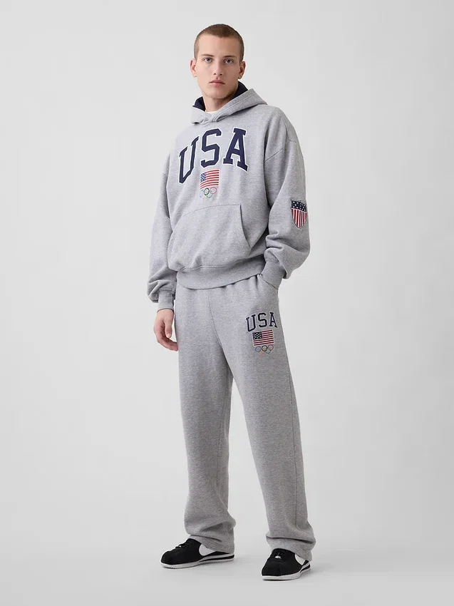 Team USA-joggingbroek voor volwassenen, zwaar