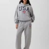 Team USA-joggingbroek voor volwassenen, zwaar