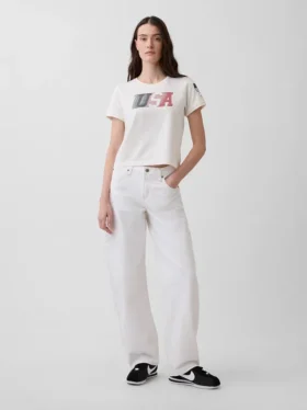 Team USA kort T-shirt