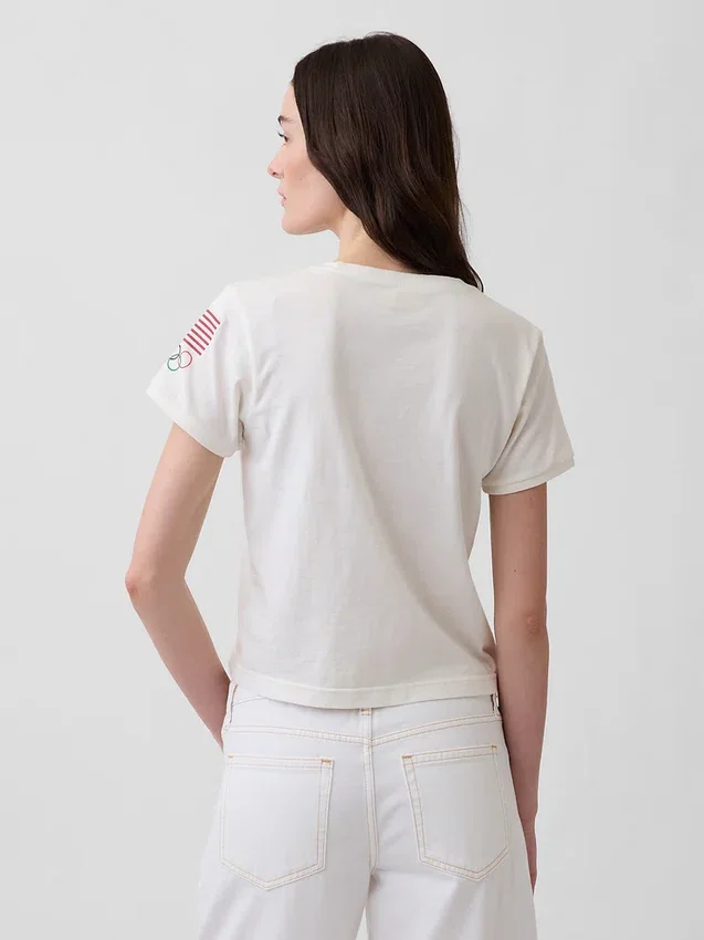 Team USA kort T-shirt