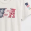 Team USA kort T-shirt