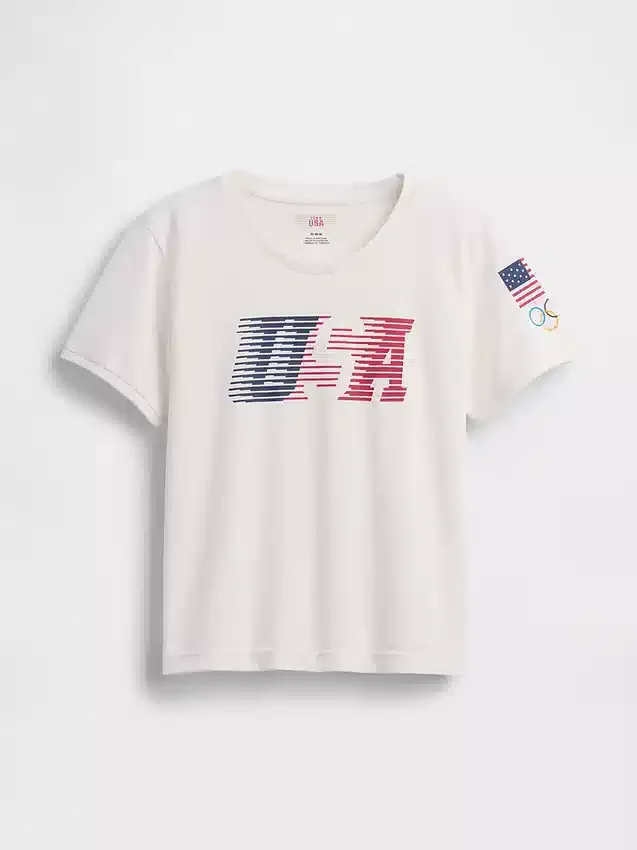 Team USA kort T-shirt
