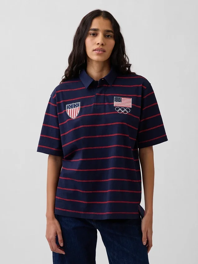 Team USA-overhemd voor volwassenen