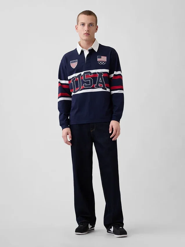 Team USA-rugbyshirt voor volwassenen