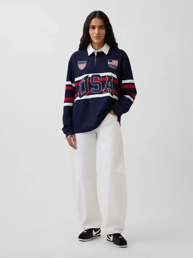 Team USA-rugbyshirt voor volwassenen