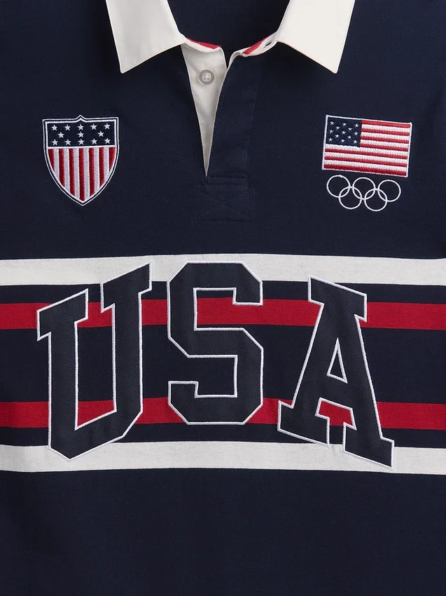 Team USA-rugbyshirt voor volwassenen