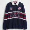 Team USA-rugbyshirt voor volwassenen