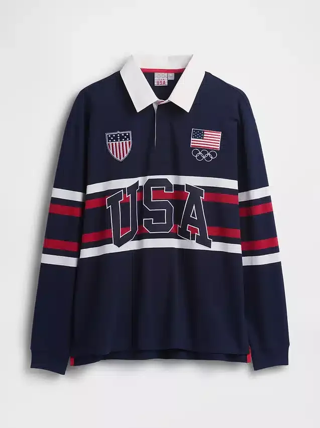 Team USA-rugbyshirt voor volwassenen