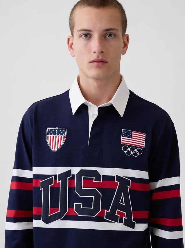 Team USA-rugbyshirt voor volwassenen