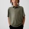 Tech Performance-polo voor kinderen
