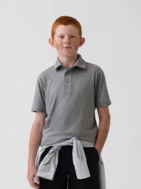 Tech Performance-polo voor kinderen