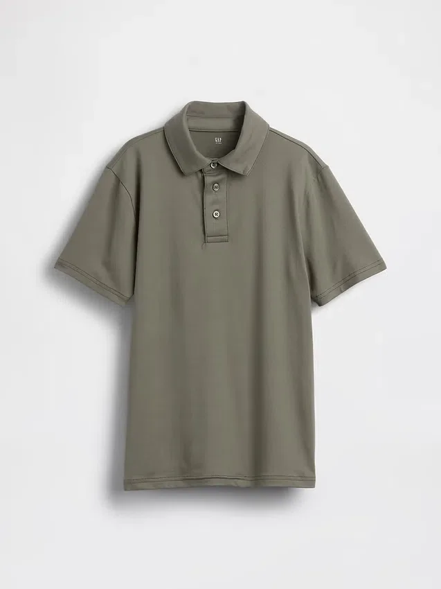 Tech Performance-polo voor kinderen