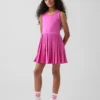 Tennisjurk met plooien voor kinderen