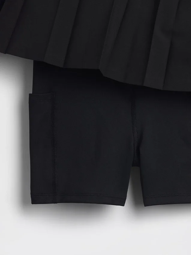 Tennisjurk met plooien voor kinderen