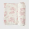 The Gilded Bird: bamboe babydeken met lente-toile-motief