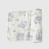 The Gilded Bird: bamboe babydeken met lente-toile-motief