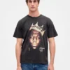 The Notorious B.I.G. T-shirt met print in relaxte pasvorm