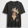 The Notorious B.I.G. T-shirt met print in relaxte pasvorm
