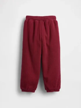 Thermische joggingbroek met sherpa-voering voor Baby & Peuter