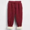 Thermische joggingbroek met sherpa-voering voor Baby & Peuter