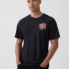 Tlc T-shirt met print en relaxte pasvorm